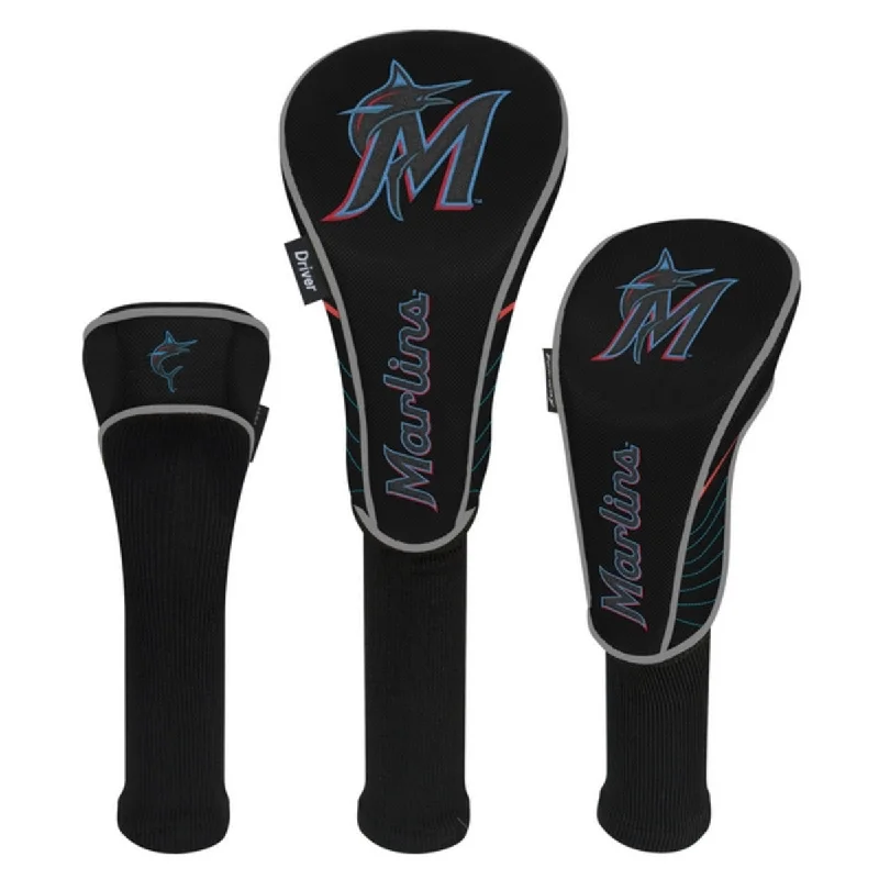 Team Effort: MLB Headcover Set - Miami Marlins