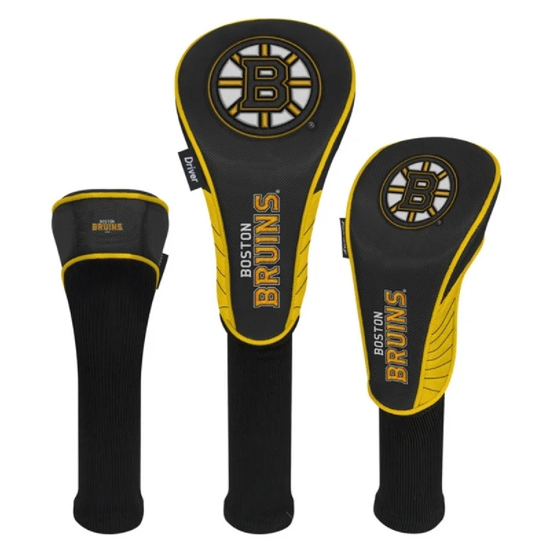 Team Effort: NHL Headcover Set - Boston Bruins