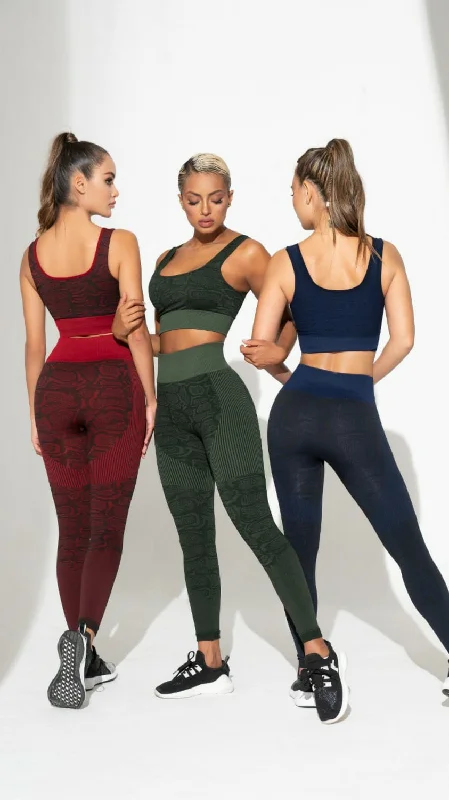 Women Seamless Set Sportswear Outfit -JC(11)