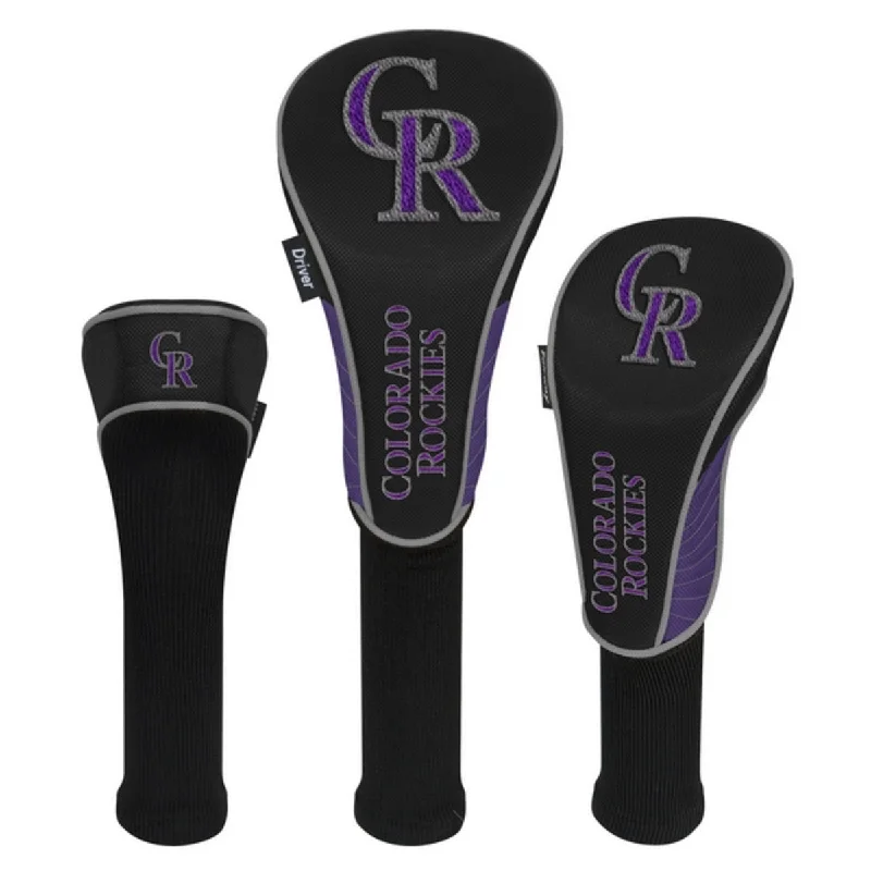 Team Effort: MLB Headcover Set - Colorado Rockies