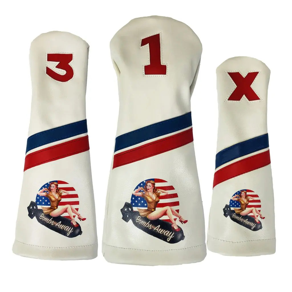 Sunfish: Headcovers - Bombs Away Pin Up Girl