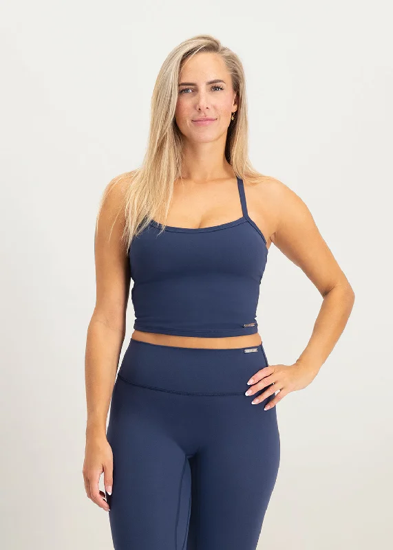 Sculpt Top - Dark Blue