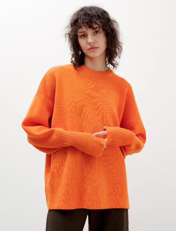 Wool Milan Top 1 Orange