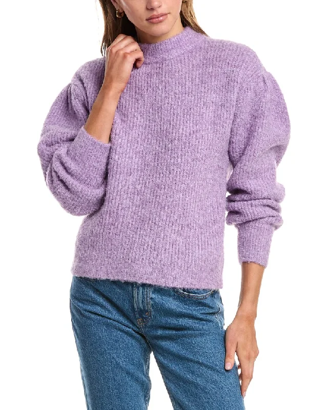 525 America Boucle Puff Sleeve Pullover