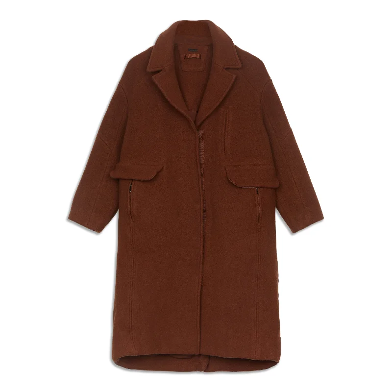 Wool Long Coat - Resale