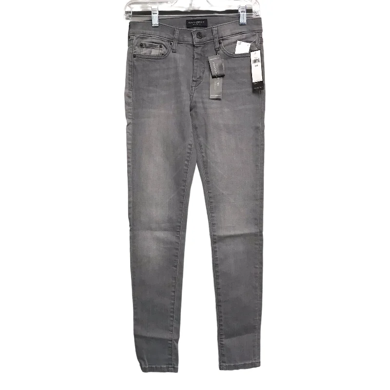 GREY JEANS SKINNY by BANANA REPUBLIC Size:2