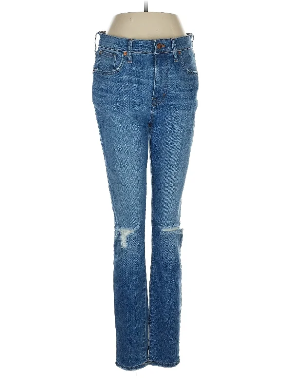 High-Rise Bootleg Jeans