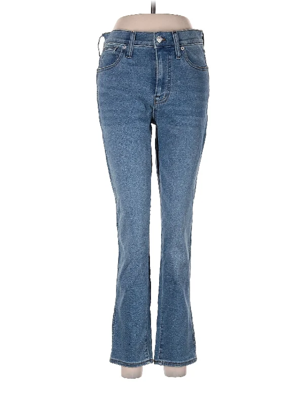 High-Rise Bootleg Jeans in Light Wash