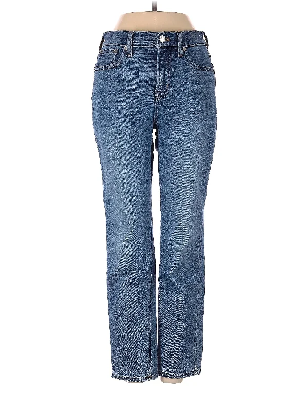 High-Rise Bootleg Jeans in Medium Wash