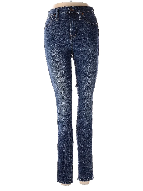 High-Rise Skinny Jeans in Dark Wash