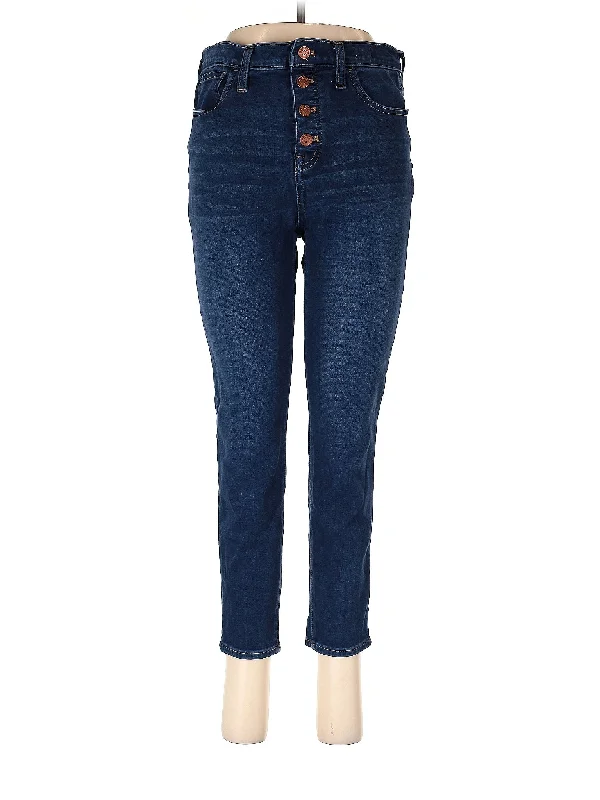 High-Rise Skinny Jeans in Dark Wash