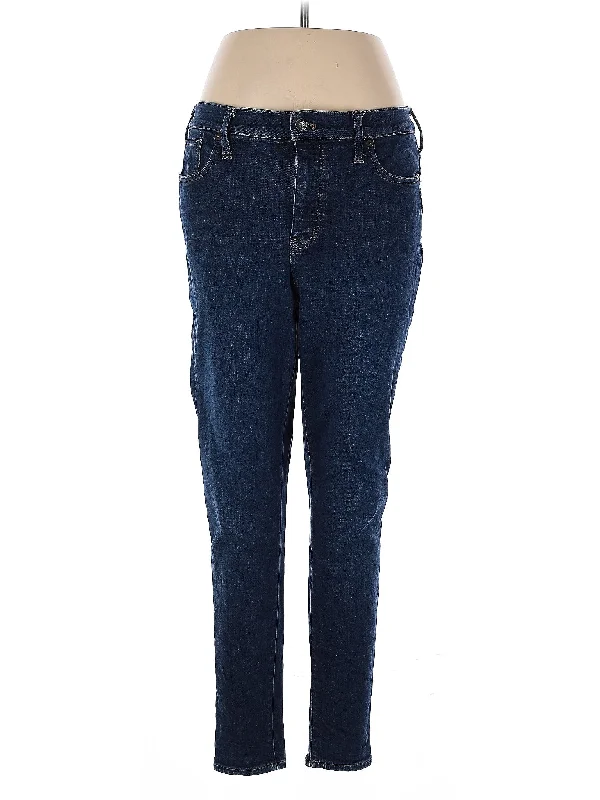 High-Rise Skinny Jeans in Dark Wash