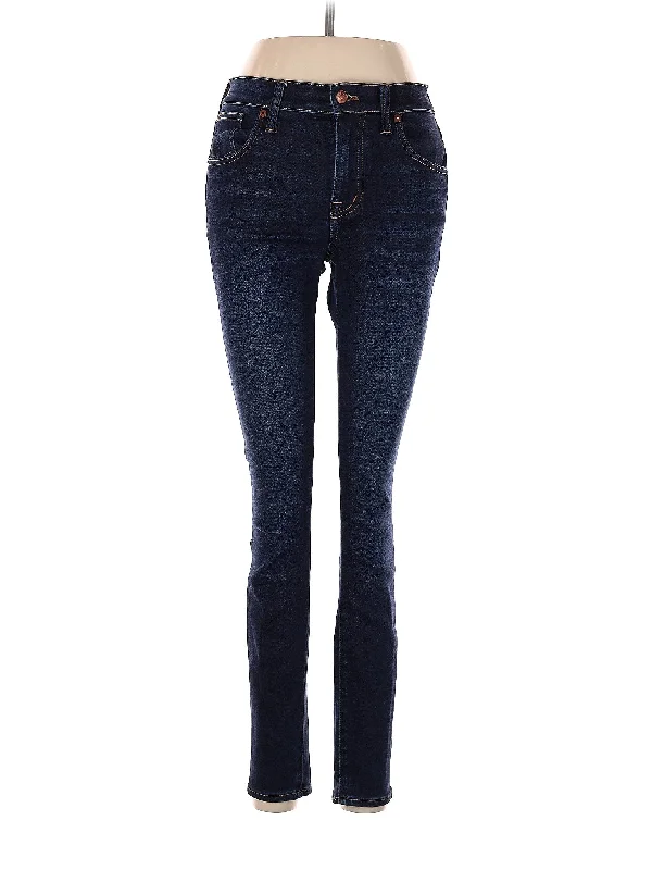 High-Rise Skinny Jeans in Dark Wash