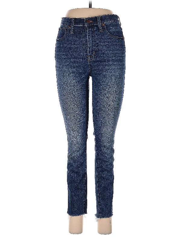 High-Rise Skinny Jeans in Dark Wash