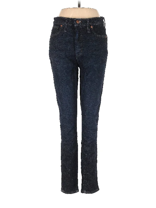 High-Rise Skinny Jeans in Dark Wash