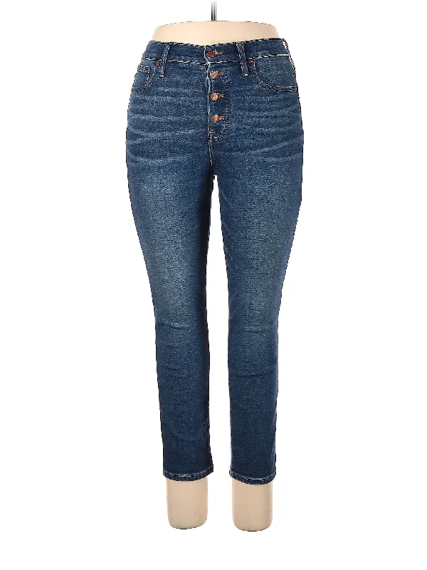 High-Rise Skinny Jeans in Dark Wash