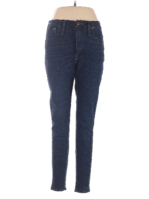 High-Rise Skinny Jeans in Dark Wash