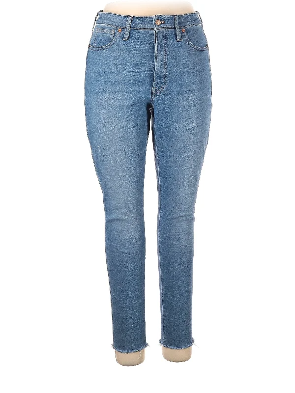 High-Rise Skinny Jeans in Light Wash