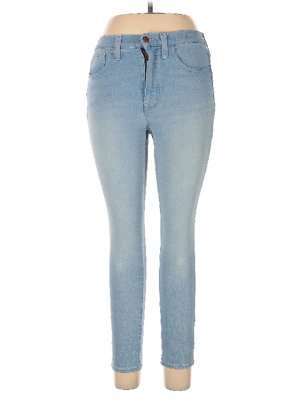 High-Rise Skinny Jeans in Light Wash