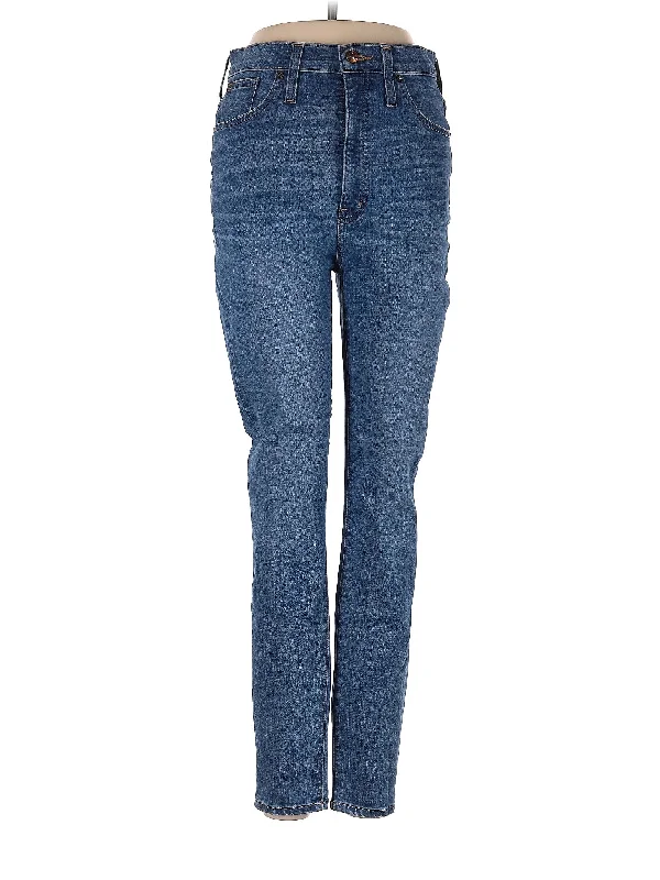 High-Rise Skinny Jeans in Medium Wash