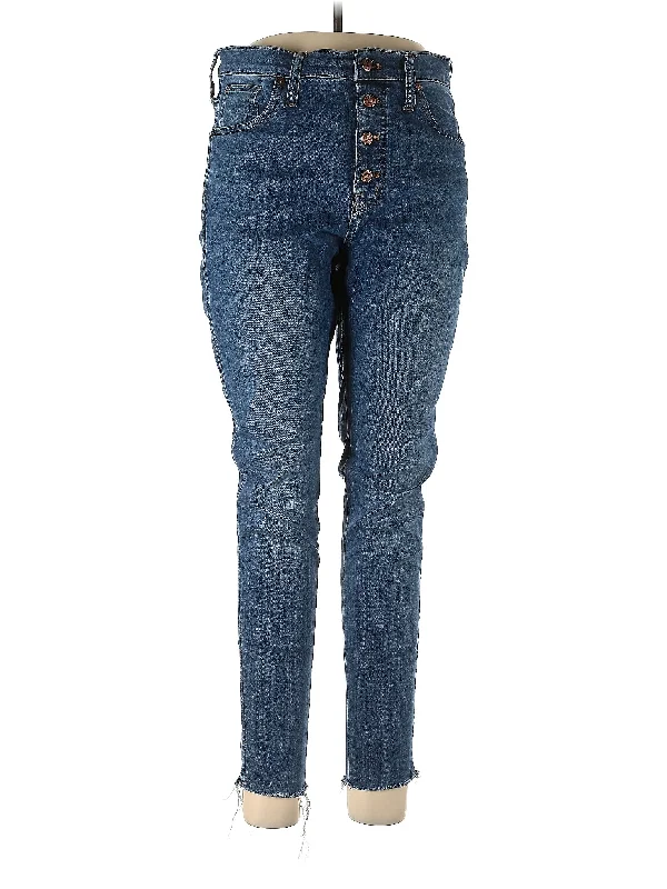 High-Rise Skinny Jeans in Medium Wash