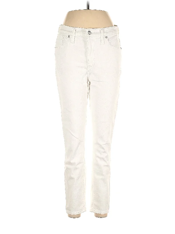 High-Rise Straight-leg Jeans in Light Wash