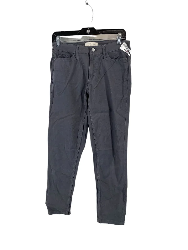 Jeans Skinny By Calvin Klein In Grey Denim, Size: 6