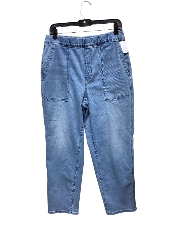 Jeans Straight By Madewell In Blue Denim, Size: M