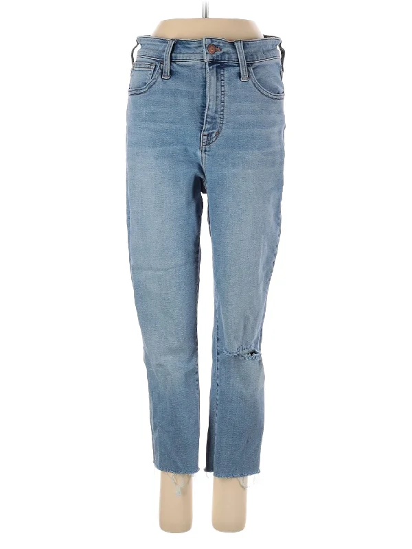 Low-Rise Boyjeans Jeans in Light Wash