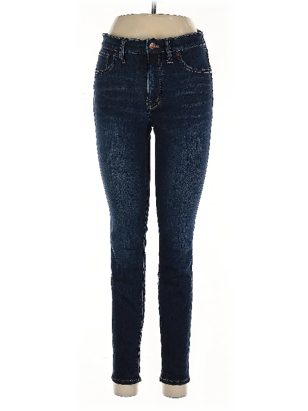 Low-Rise Skinny Jeans in Dark Wash