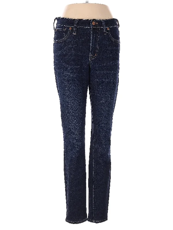 Mid-Rise Straight-leg Jeans in Dark Wash