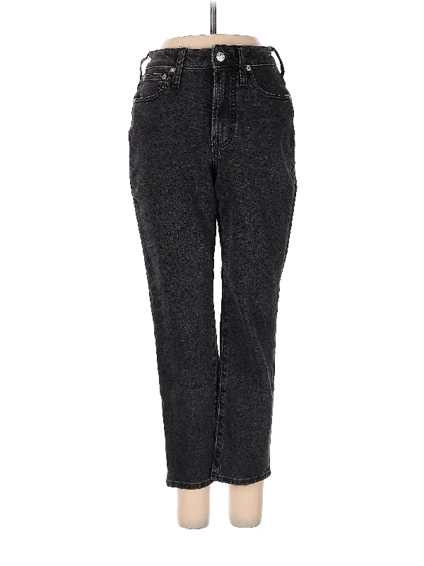 Mid-Rise Straight-leg The Petite Curvy Perfect Vintage Jean In Lunar Wash in Dark Wash