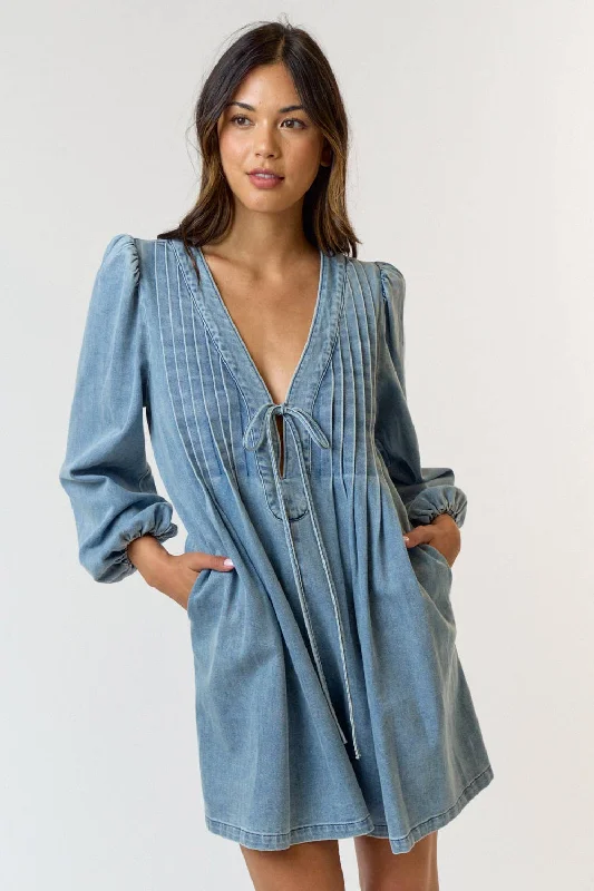 Autumn Blues Romper