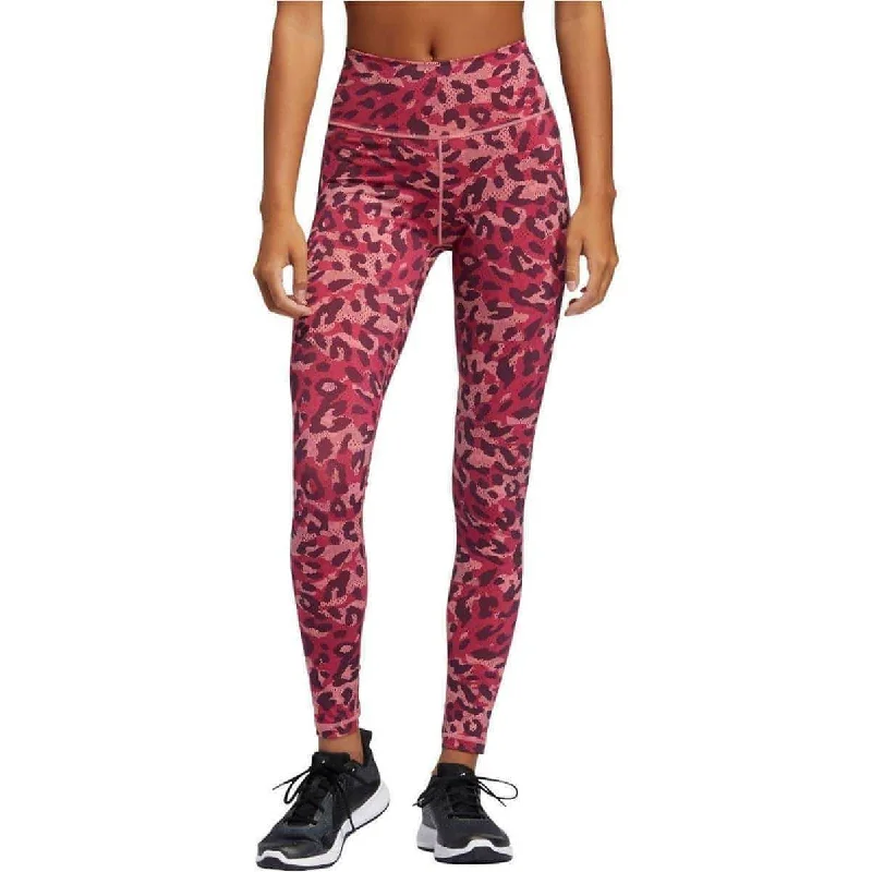 adidas Believe This 2.0 High Rise Womens 7/8 Training Tights - Pink