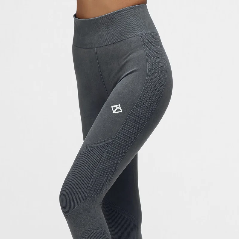 Black Denim Seamless Leggings