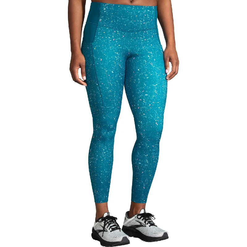 Brooks Method Womens 7/8 Running Tights - Blue