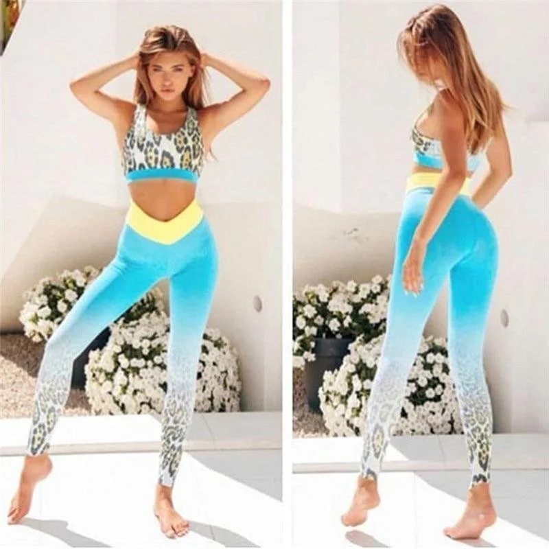 Women Leopard Fitness Leggings