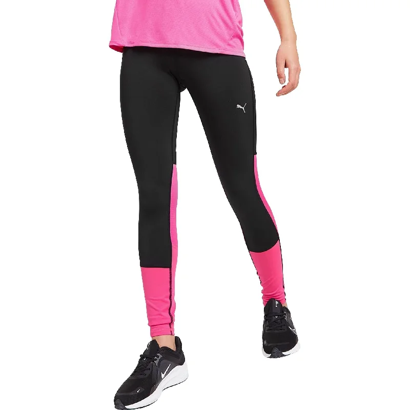 Puma Run Favourite Regular Rise Womens Long Running Tights - Black