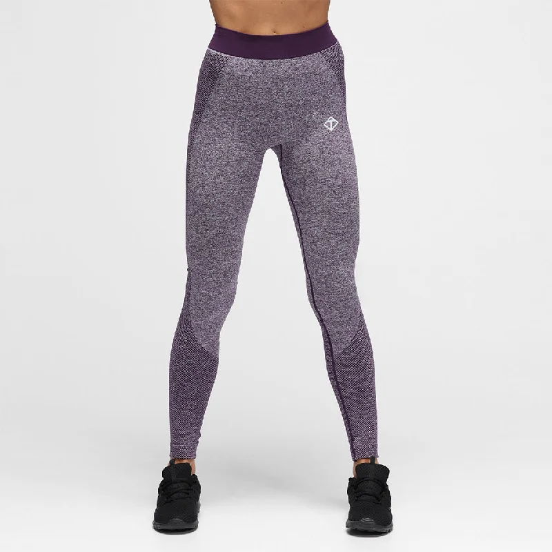 Purple Seamless Leggings