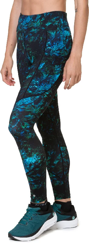 Ronhill Tech Womens Long Running Tights - Blue