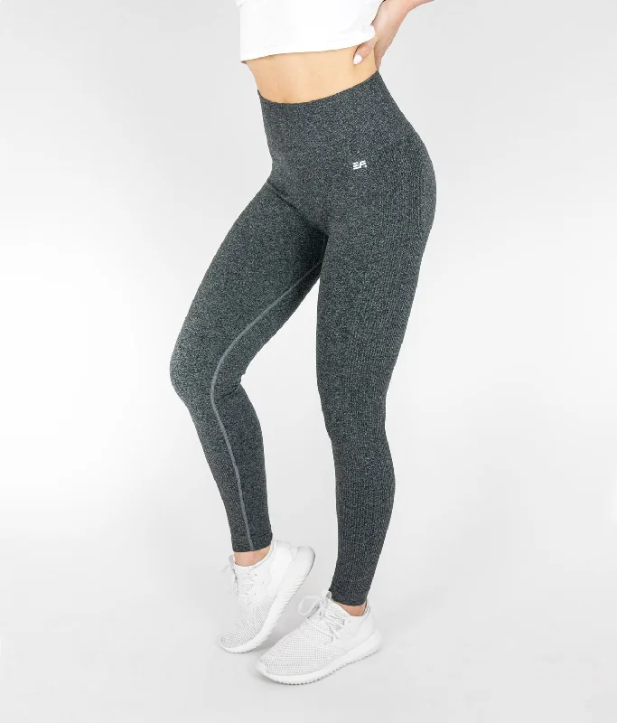 Streak Leggings - Charcoal Grey