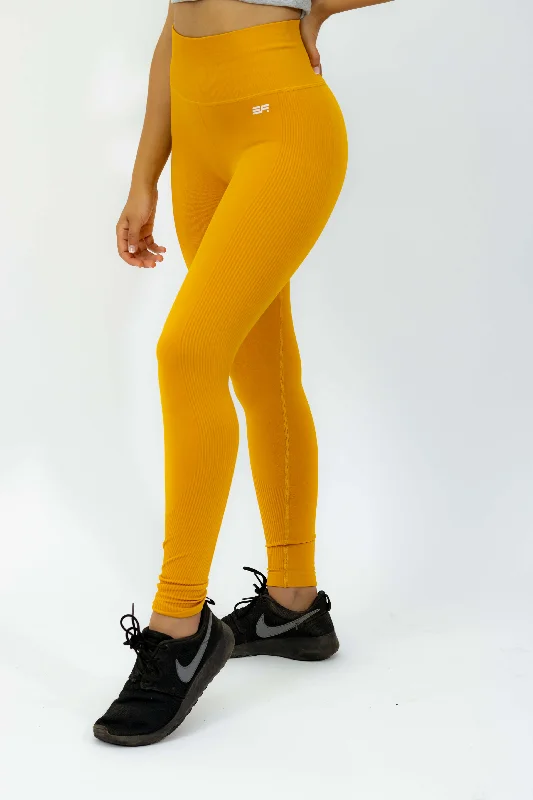 Streak Leggings - Golden Sun