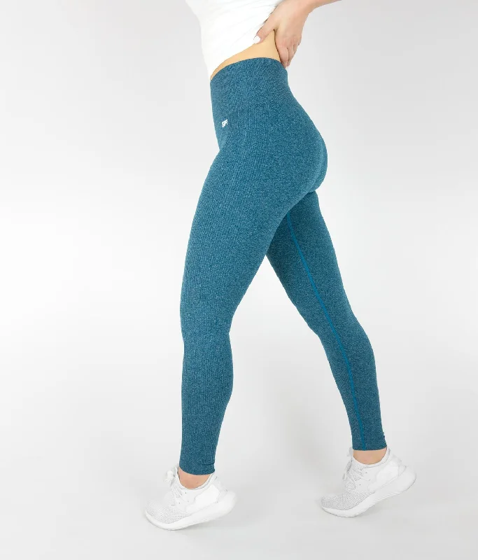 Streak Leggings - Sapphire Blue