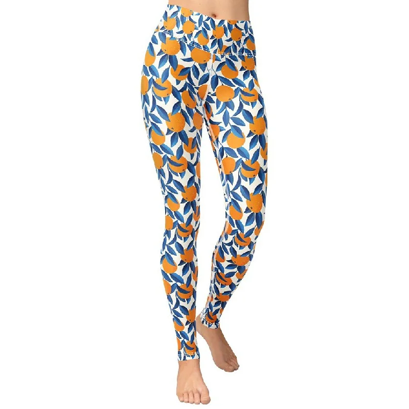 Sweet Tangerine Yoga Leggings