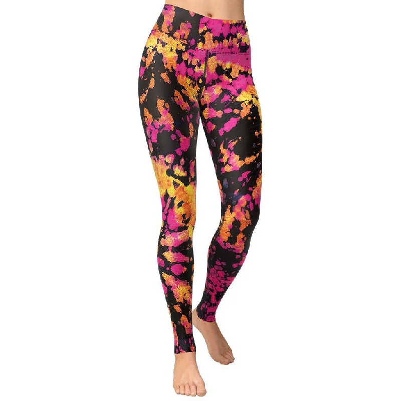 Tie Dye Multicolor Yoga Leggings