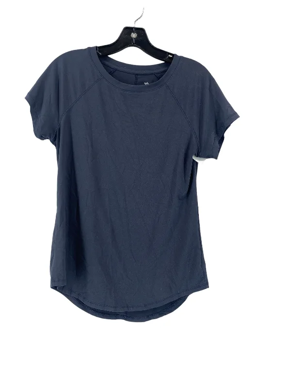 Navy Top Short Sleeve All In Motion, Size S