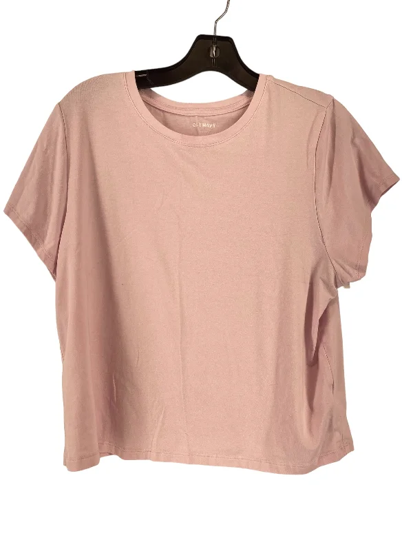 Pink Top Short Sleeve Old Navy, Size Xl