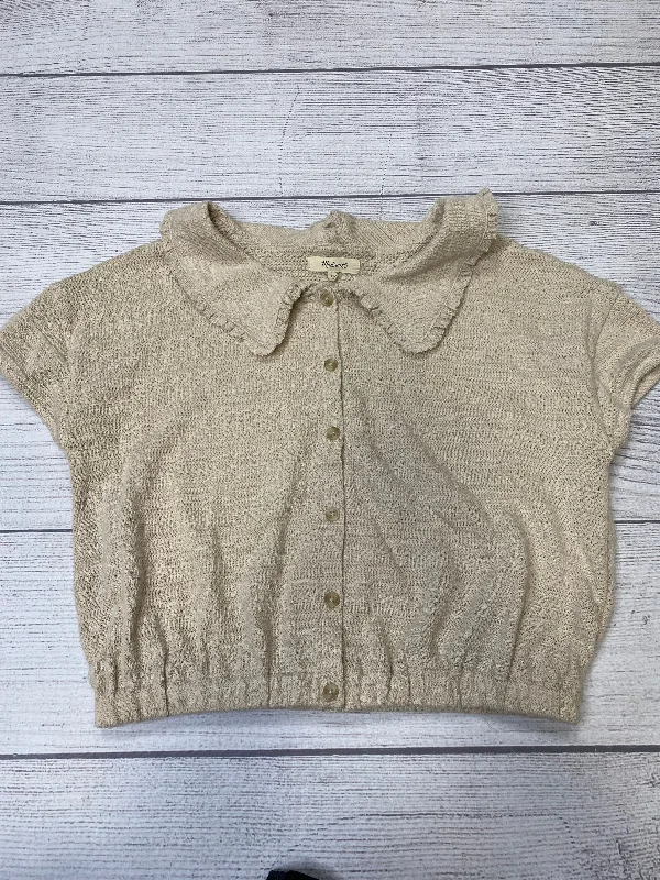 Tan Top Short Sleeve Madewell, Size Xs