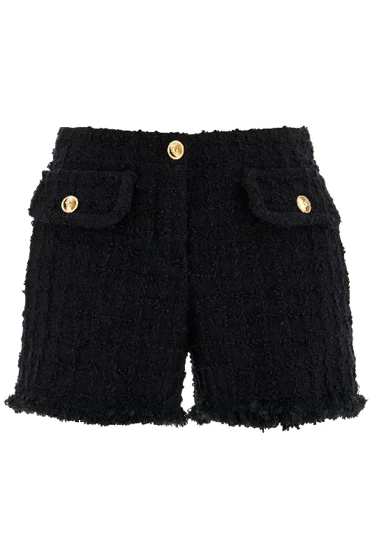 Versace Women's "Heritage Tweed Mini Shorts