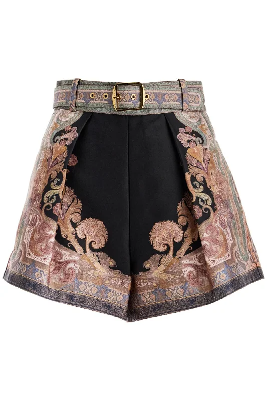 Zimmermann Women's Silk And Cotton Set Of Shorts With